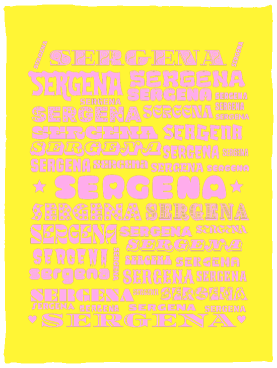 Plush Fleece Blanket - 30x40: SERGENA