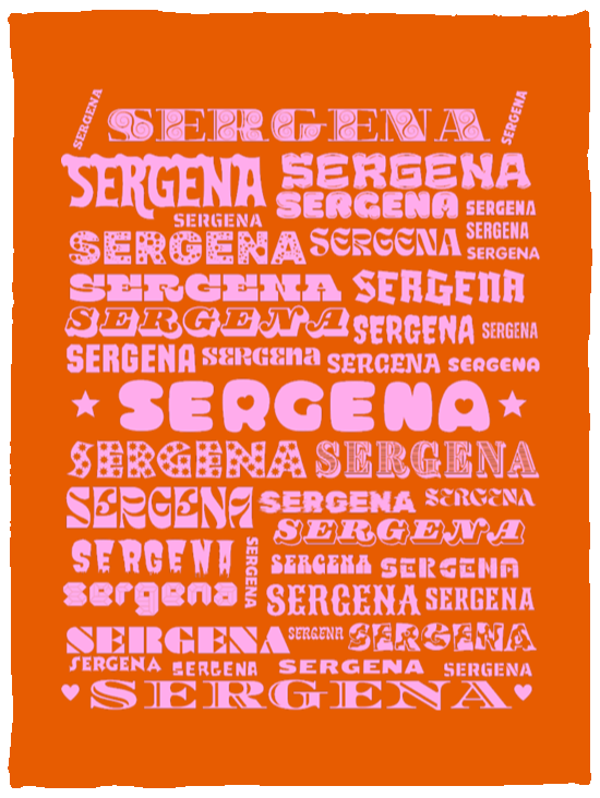 Plush Fleece Blanket - 30x40: SERGENA