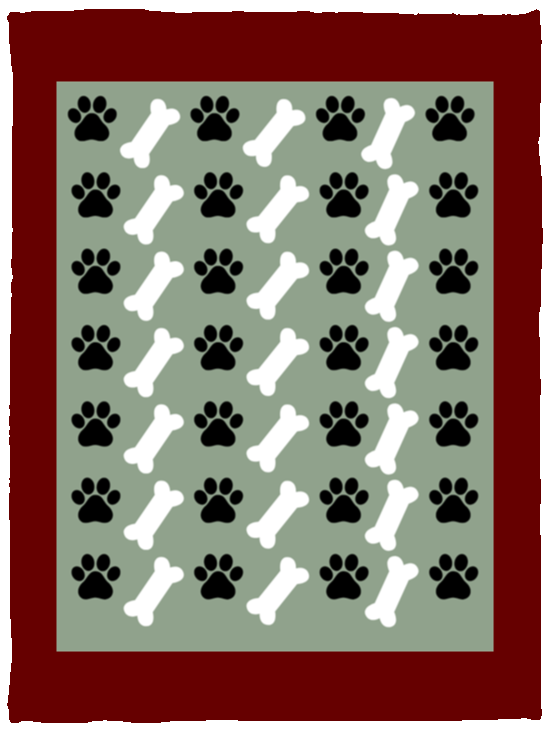 Plush Fleece Blanket - 30x40: DOG BLANKET