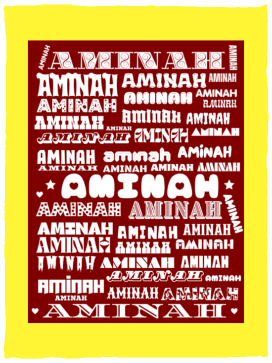 Plush Fleece Blanket - 30x40: AMINAH