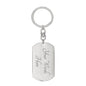Dog Tag with Swivel Keychain: INVOCATION/PRAYER/DU'A FOR GOING TO THE MOSQUE: O Allah, place light in my heart, and on my tongue light, and in my ears light and in my sight light,...