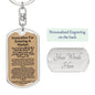Keychain: INVOCATION FOR ENTERING A MARKET: NONE HAS THE RIGHT TO BE WORSHIPPED BUT ALLAH ALONE, WHO HAS NO PARTNER.