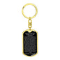 Keychain: INVOCATION FOR GOING TO THE MOSQUE: O Allah, place light in my heart, and on my tongue light, and in my ears light and in my sight light,...