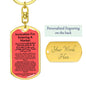 Keychain: INVOCATION FOR ENTERING A MARKET: NONE HAS THE RIGHT TO BE WORSHIPPED BUT ALLAH ALONE, WHO HAS NO PARTNER.