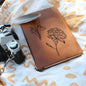 Graphic Journal: January Birth Month Carnation & Snowdrop Flowers