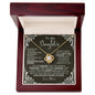 Love Knot Necklace: To My Daughter WHENEVER YOU FEEL OVERWHELMED, REMEMBER WHOSE DAUGHTER YOU ARE,...Love, Mom