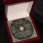 Love Knot Necklace: To My Daughter WHENEVER YOU FEEL OVERWHELMED, REMEMBER WHOSE DAUGHTER YOU ARE,...Love, Mom