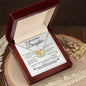 Interlocking Hearts Necklace: Never forget that I love you.,... I WILL ALWAYS LOVE YOU