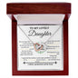 Interlocking Hearts Necklace: Never forget that I love you.,... I WILL ALWAYS LOVE YOU