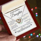 Interlocking Hearts Necklace: Never forget that I love you.,... I WILL ALWAYS LOVE YOU