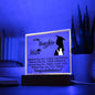 Acrylic Square Plaque: To My Daughter CLASS OF 2024