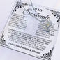 Forever Love Necklace: TO MY Soulmate I MAY NOT BE YOUR FIRST DATE, YOUR FIRST KISS, OR YOUR FIRST LOVE,...I LOVE YOU FOREVER & ALWAYS