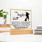 Acrylic Square Plaque: To My Daughter CLASS OF 2024