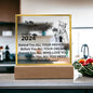 Acrylic Square Plaque: To My Daughter CLASS OF 2024 Behind You ALL YOUR MEMORIES,...