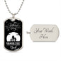 Dog Tag: HAPPY FATHER'S DAY THANK YOU FOR EVERYTHING DAD