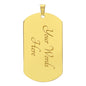 Dog Tag: HAPPY FATHER'S DAY THANK YOU FOR EVERYTHING DAD
