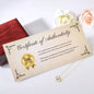 Everlasting Love Necklace: TO MY WIFE I LOVE EVERY MOMENT SPENT WITH YOU, YOUR LOVE HAS TOUCHED MY HEART.,...LOVE, YOUR HUSBAND