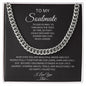 Cuban Link Chain: TO MY SOULMATE TO GOD I'D TO TURN BACK THE TESTS OF TIME,...I LOVE YOU
