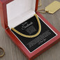 Cuban Link Chain: TO MY SOULMATE IF I HAD ONE WISH, I LOVE YOU