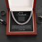 Cuban Link Chain: TO MY SOULMATE IF I HAD ONE WISH, I LOVE YOU