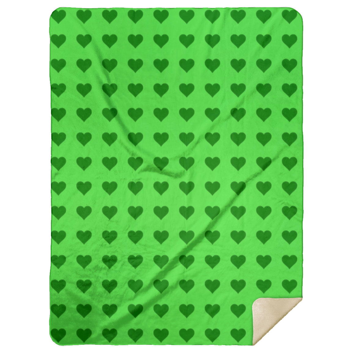 Premium Sherpa Blanket 60x80 HEARTS