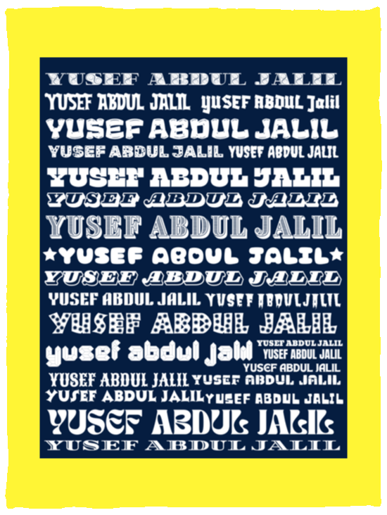 Plush Fleece Blanket - 30x40: YUSEF ABDUL JALIL