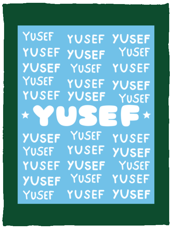 Plush Fleece Blanket - 30x40: YUSEF