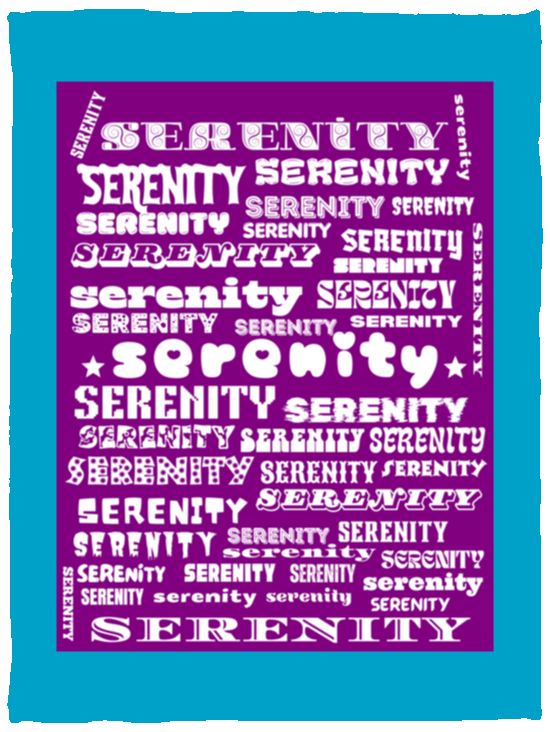 Plush Fleece Blanket - 30x40: SERENITY