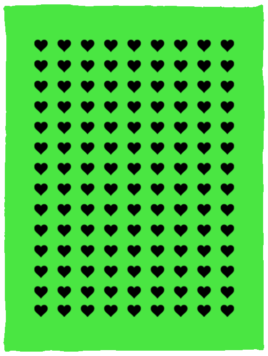 Plush Fleece Blanket - 30x40: BLACK HEARTS