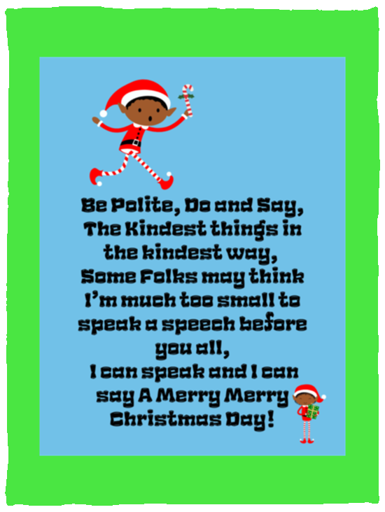 Plush Fleece Blanket - 30x40: ELF JAMES’S CHRISTMAS BLANKET BE POLITE, DO AND SAY, THE KINDEST THINGS,...