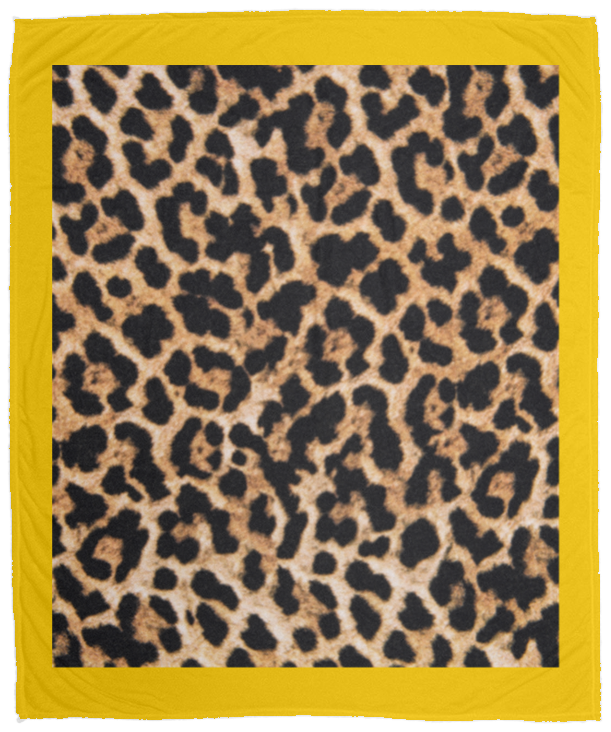 Plush Fleece Blanket - 50x60: LEPOARD