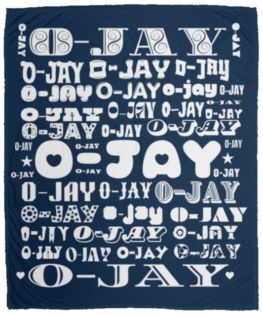 Plush Fleece Blanket - 50x60 O-Jay Name Blanket