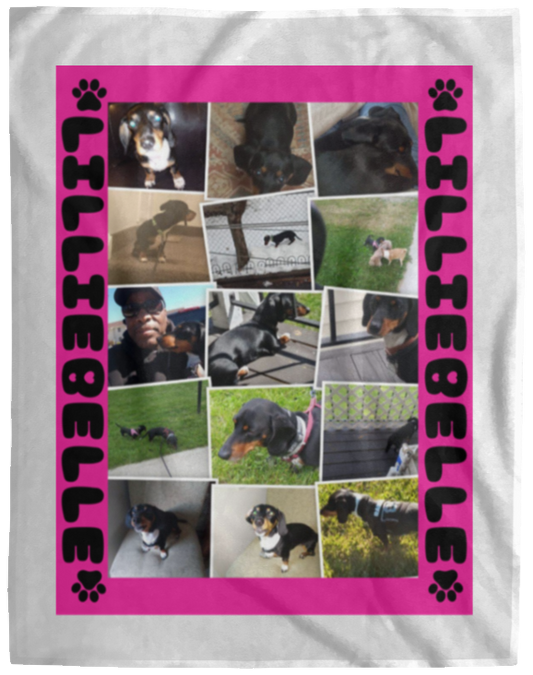 Plush Fleece Blanket - 60x80: LILLIEBELLE PET BLANKET