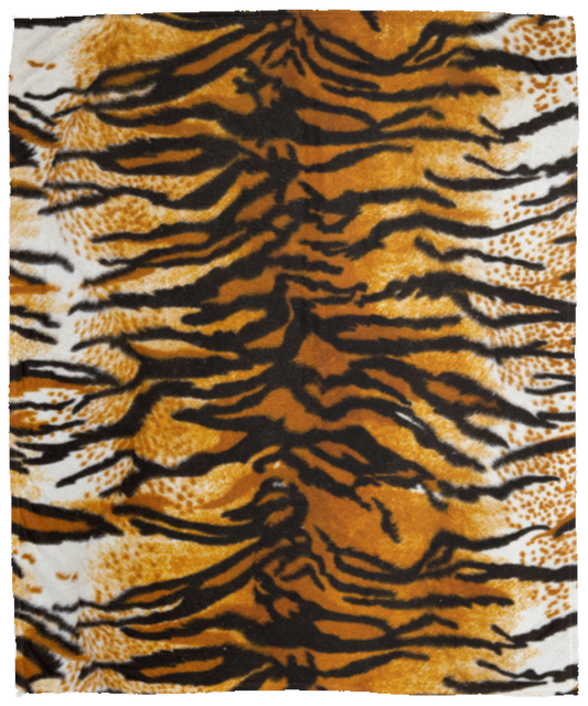 Plush Fleece Blanket - 50x60: TIGER PRINT