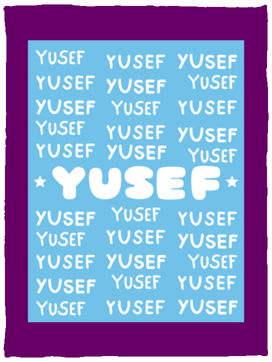 Plush Fleece Blanket - 30x40: YUSEF