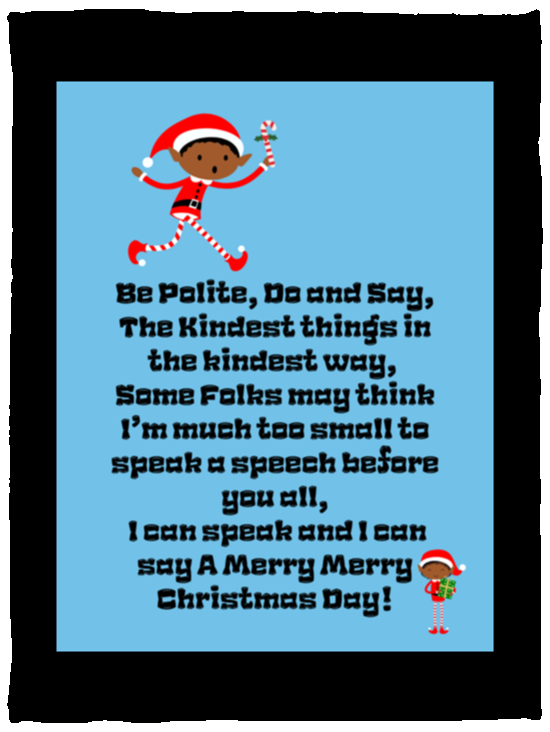 Plush Fleece Blanket - 30x40: ELF JAMES’S CHRISTMAS BLANKET BE POLITE, DO AND SAY, THE KINDEST THINGS,...