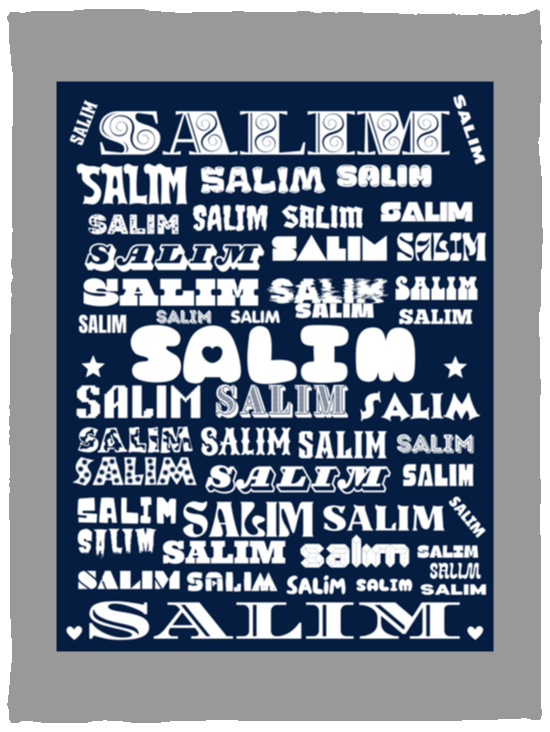 Plush Fleece Blanket - 30x40: SALIM