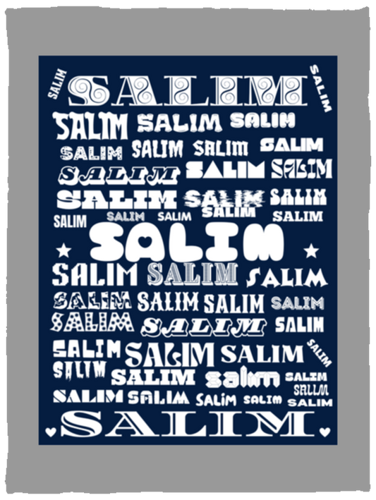 Plush Fleece Blanket - 30x40: SALIM