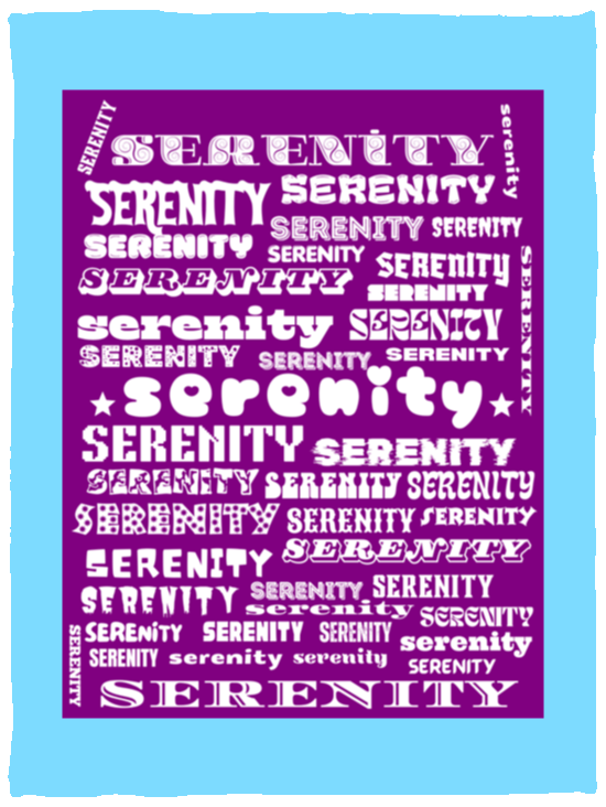 Plush Fleece Blanket - 30x40: SERENITY