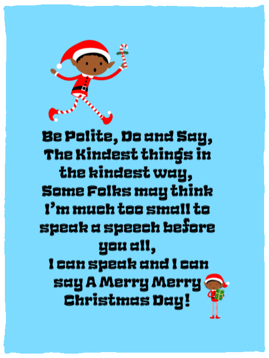 Plush Fleece Blanket - 30x40: ELF JAMES’S CHRISTMAS BLANKET BE POLITE, DO AND SAY, THE KINDEST THINGS,...