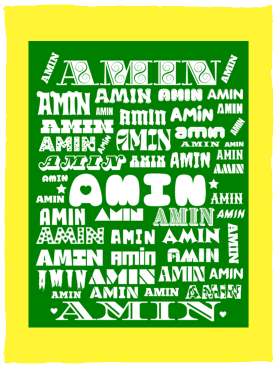 Plush Fleece Blanket - 30x40: AMIN