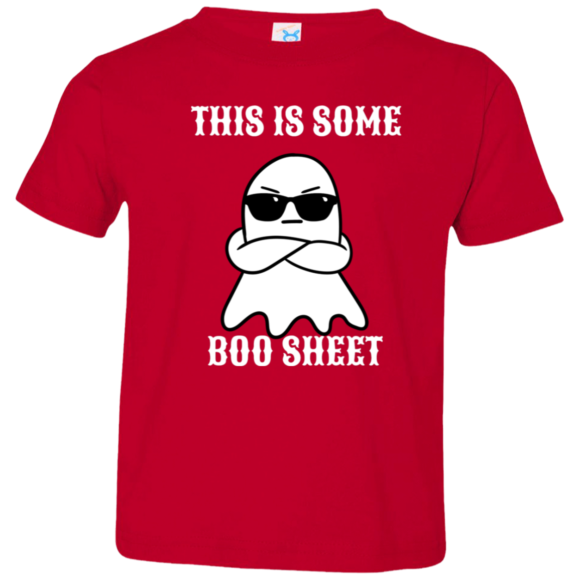 THIS IS SOME BOO SHEET Toddler Jersey T-Shirt