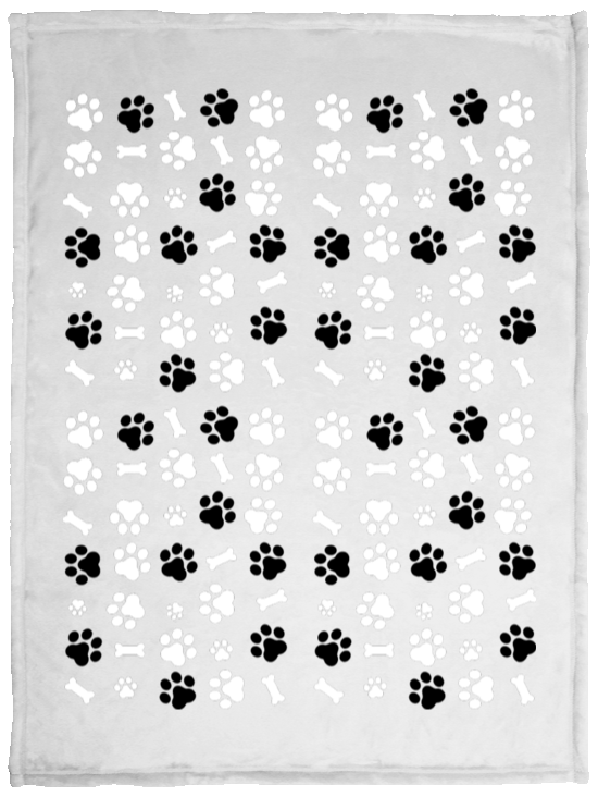 Plush Fleece Blanket - 30x40: PET LOVERS DOG BLANKET