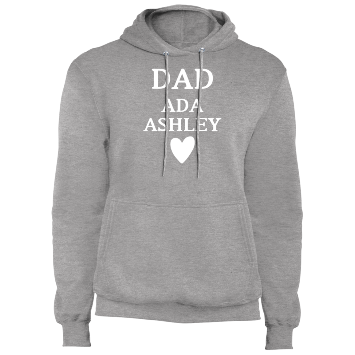 PC78H Core Fleece Pullover Hoodie: DAD ADA ASHLEY