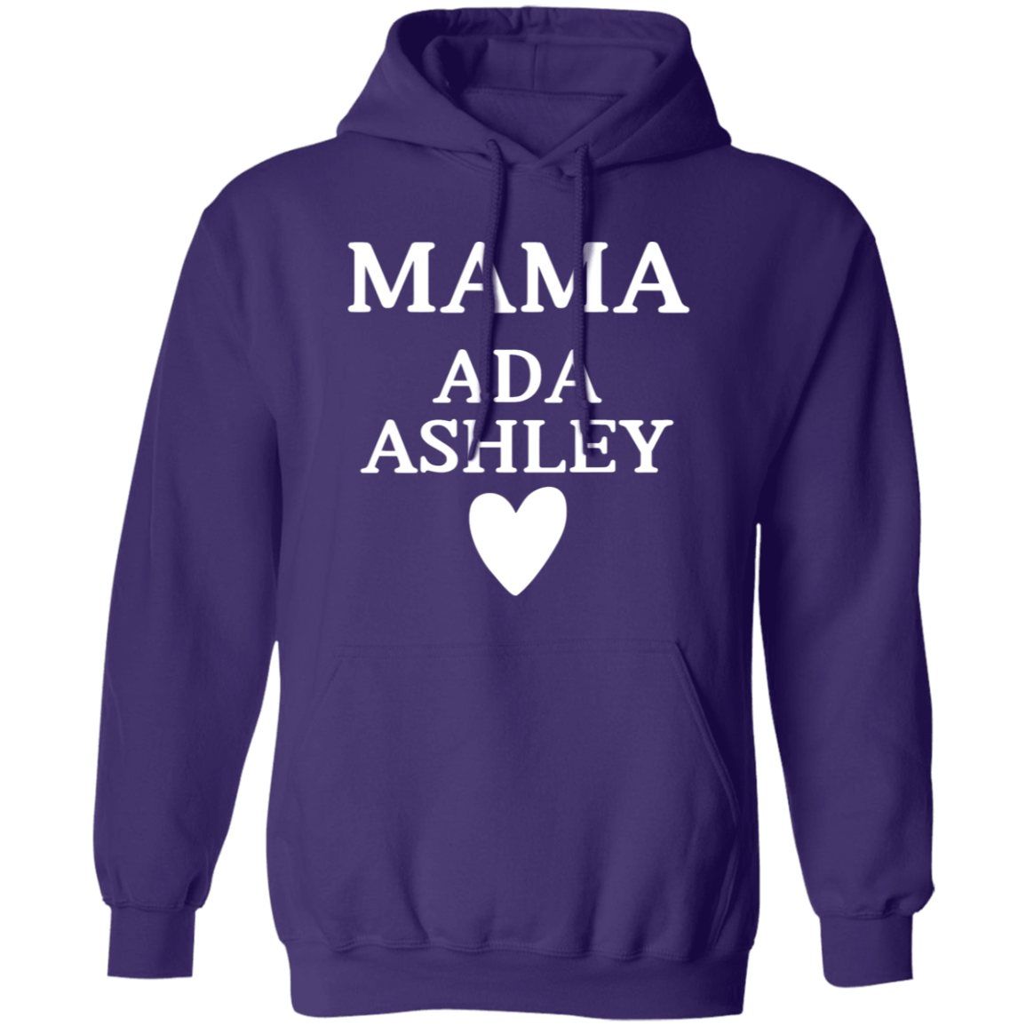 G185 Pullover Hoodie: MAMA ADA ASHLEY