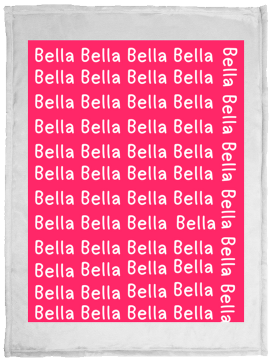 Plush Fleece Blanket - 30x40: NAME "BELLA"