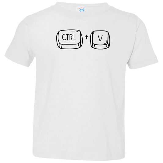 CTRL+V Toddler Jersey T-Shirt