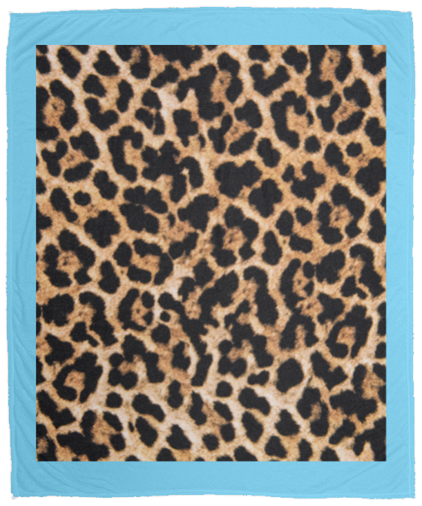 Plush Fleece Blanket - 50x60: LEPOARD