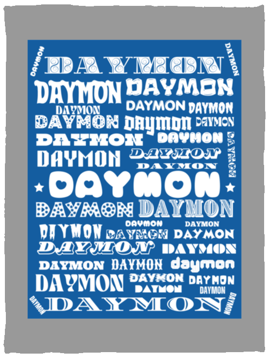 Plush Fleece Blanket - 30x40: DAYMON