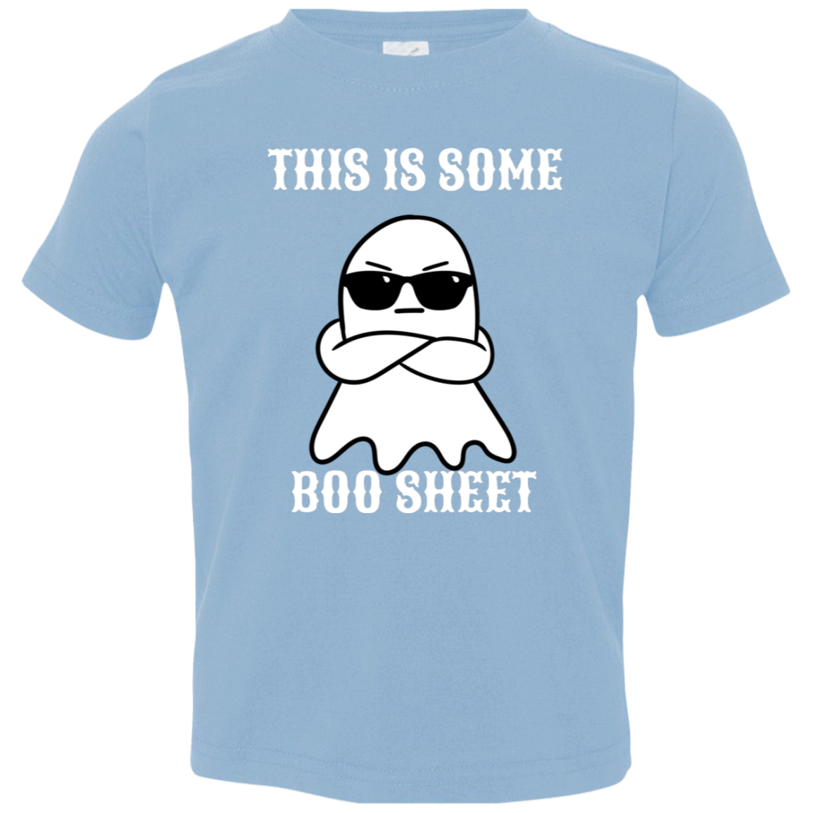 THIS IS SOME BOO SHEET Toddler Jersey T-Shirt